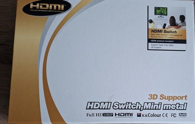 hdmi switch, Ophalen of Verzenden, Nieuw