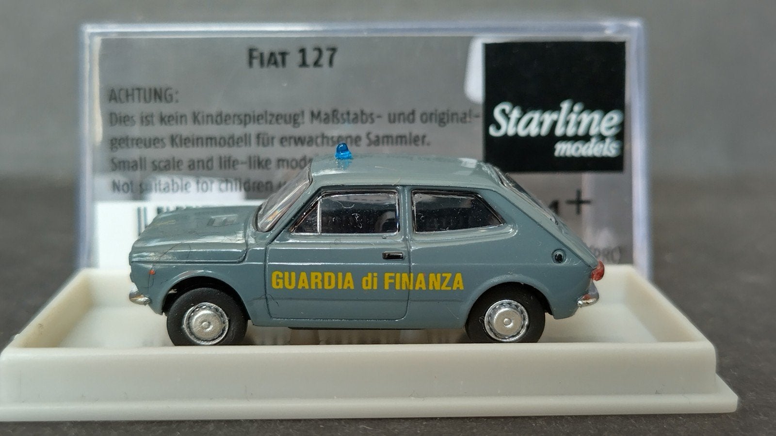 Fiat 127 Guardia Di Finanza 1:87 Brekina Starline Pol, Auto, Verzenden, ., Nieuw