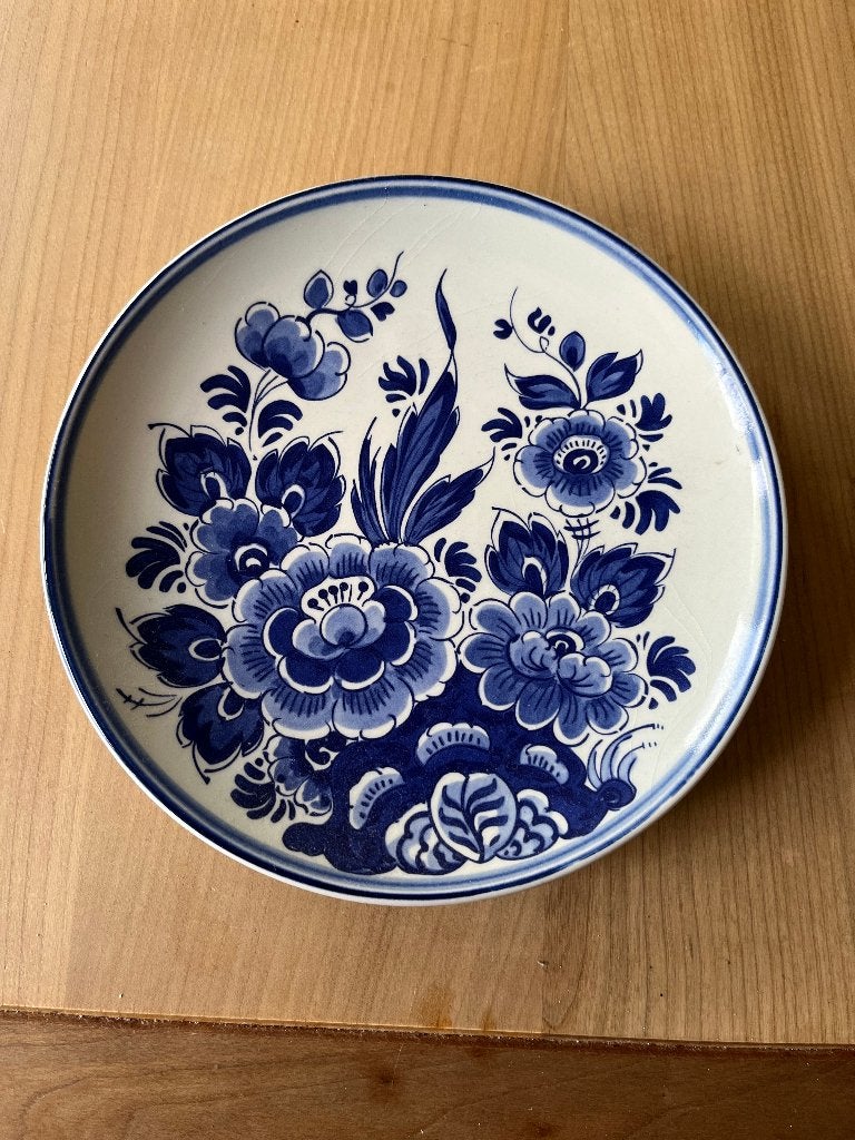 Delfts blauw bord, Antiek en Kunst, Ophalen