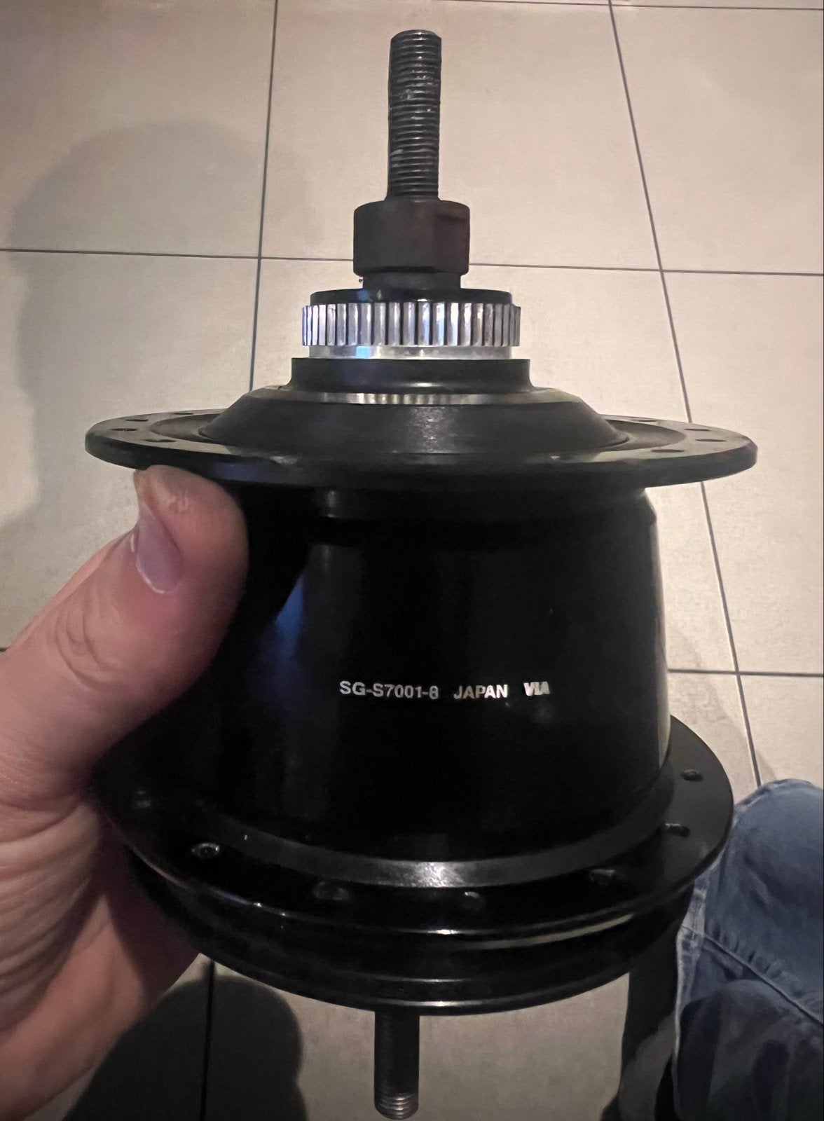 Shimano Alfine SG-S7001-8 interne versnellingsnaaf, Elektrische fiets, Gebruikt, Overige typen, Ophalen of Verzenden