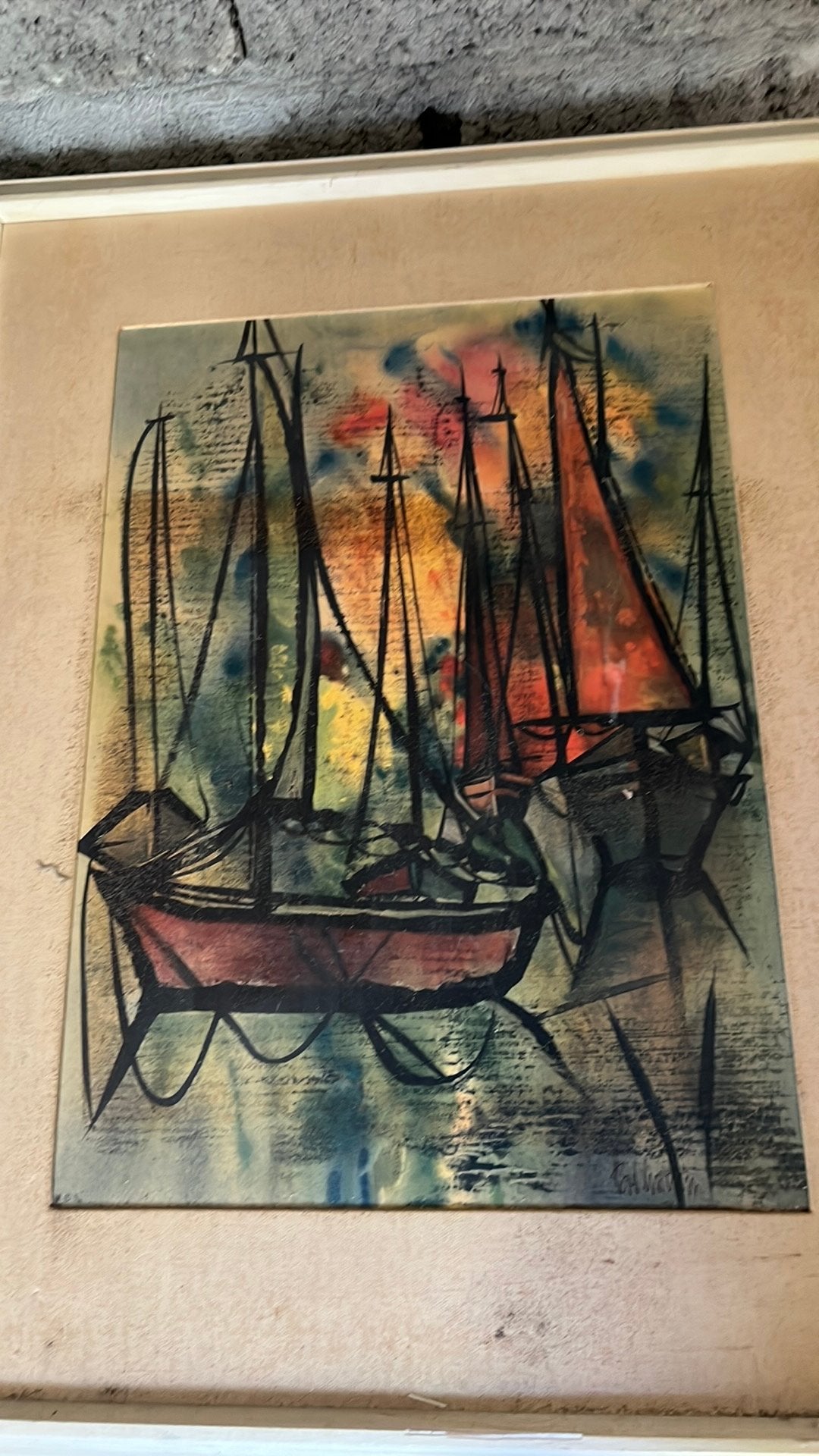 Mooi schilderij, Ophalen of Verzenden