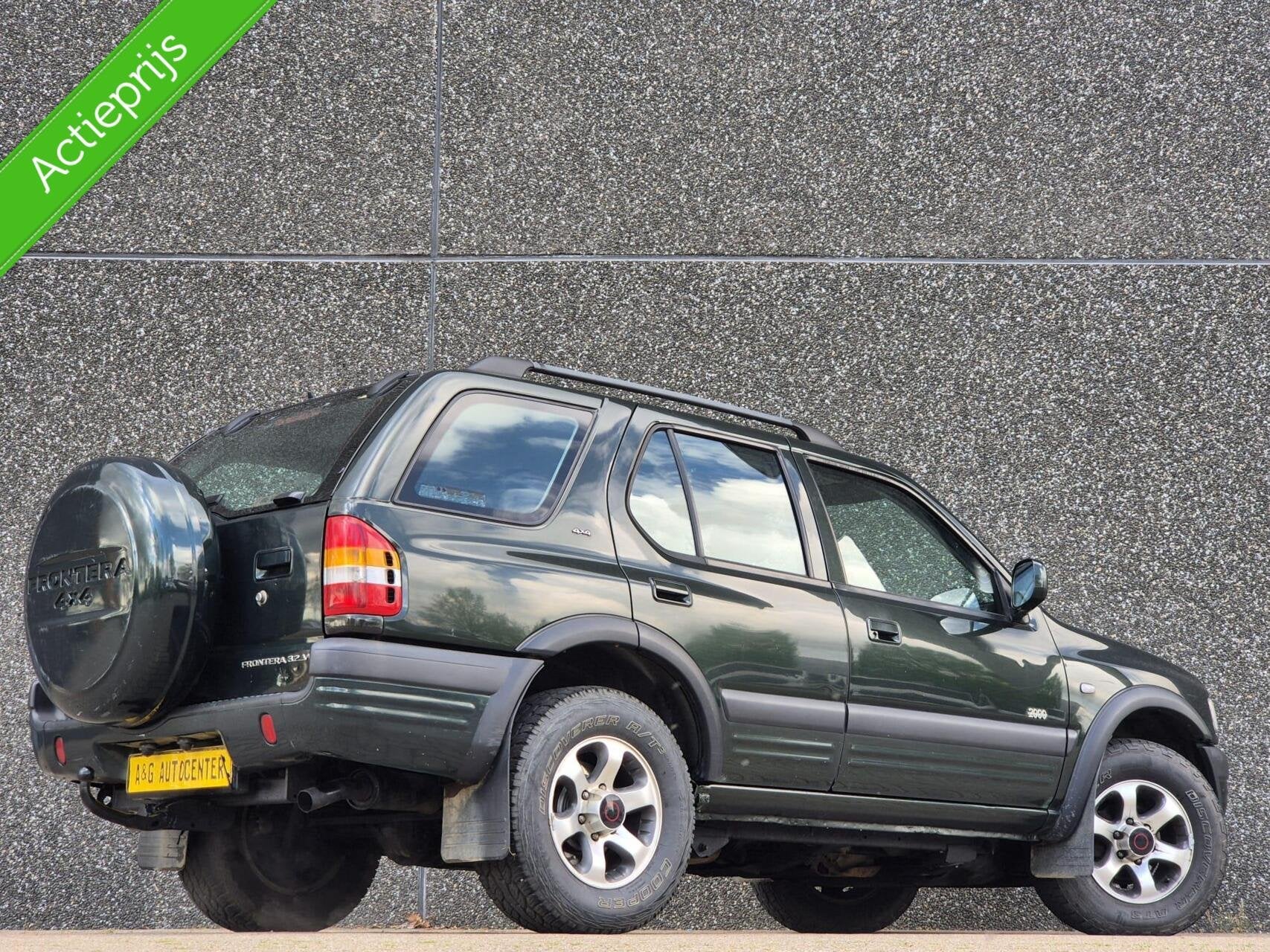 Opel Frontera 3.2 V6 4x4/1e Eig/206 PK/S.Dak/Leer/Trekhaak, Auto's, Opel, Gebruikt, Leder, Handgeschakeld, Vierwielaandrijving