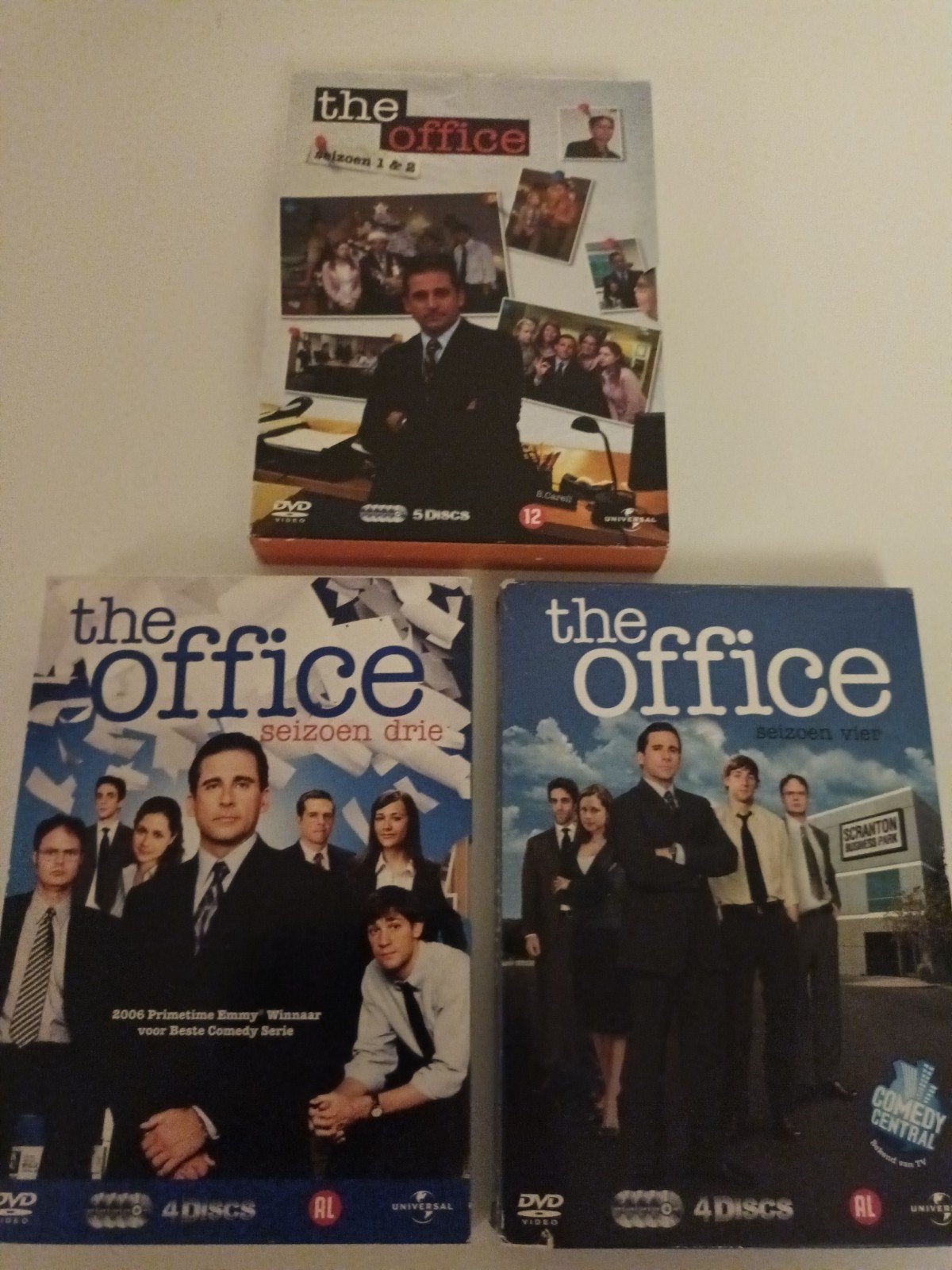 Dvd The Office usa seizoen 1-4, Ophalen of Verzenden, Zo goed als nieuw