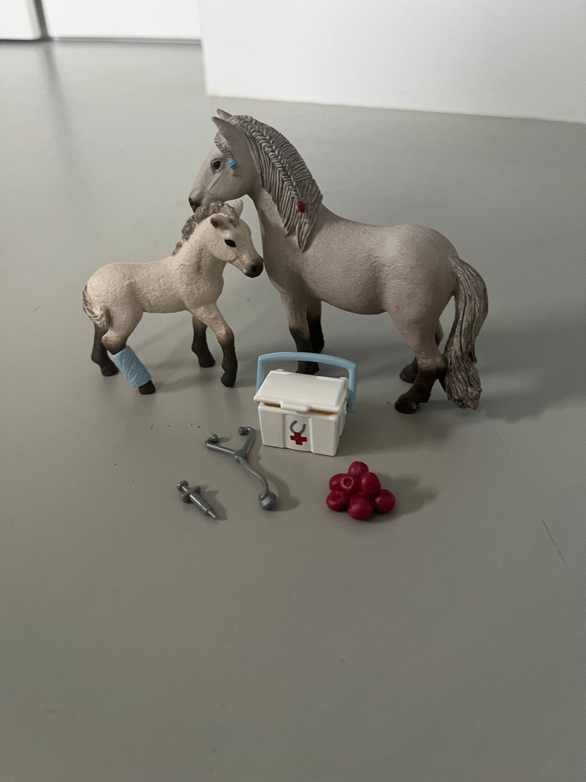 Schleich Horse Club Eerste Hulpset met IJslanders, Ophalen of Verzenden, Zo goed als nieuw
