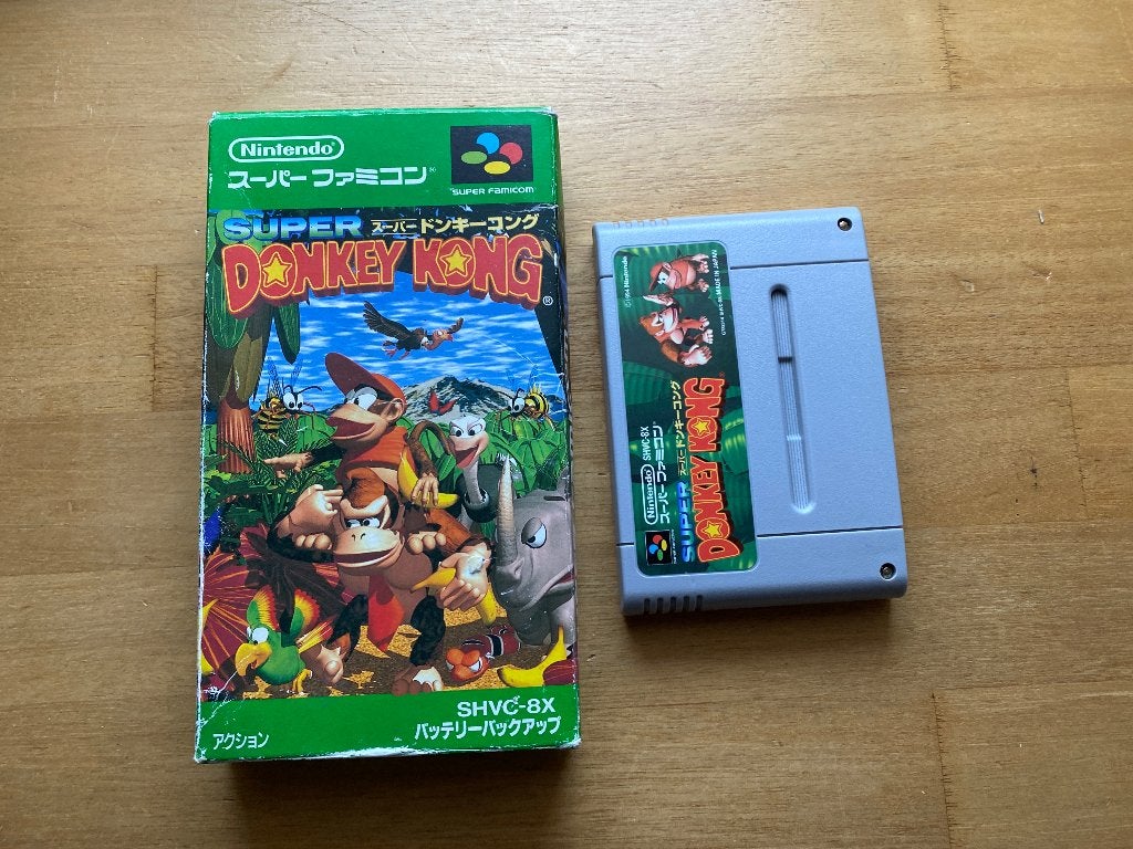 Donkey kong country super famicom, Gebruikt, 1 speler, Ophalen of Verzenden, Vanaf 3 jaar