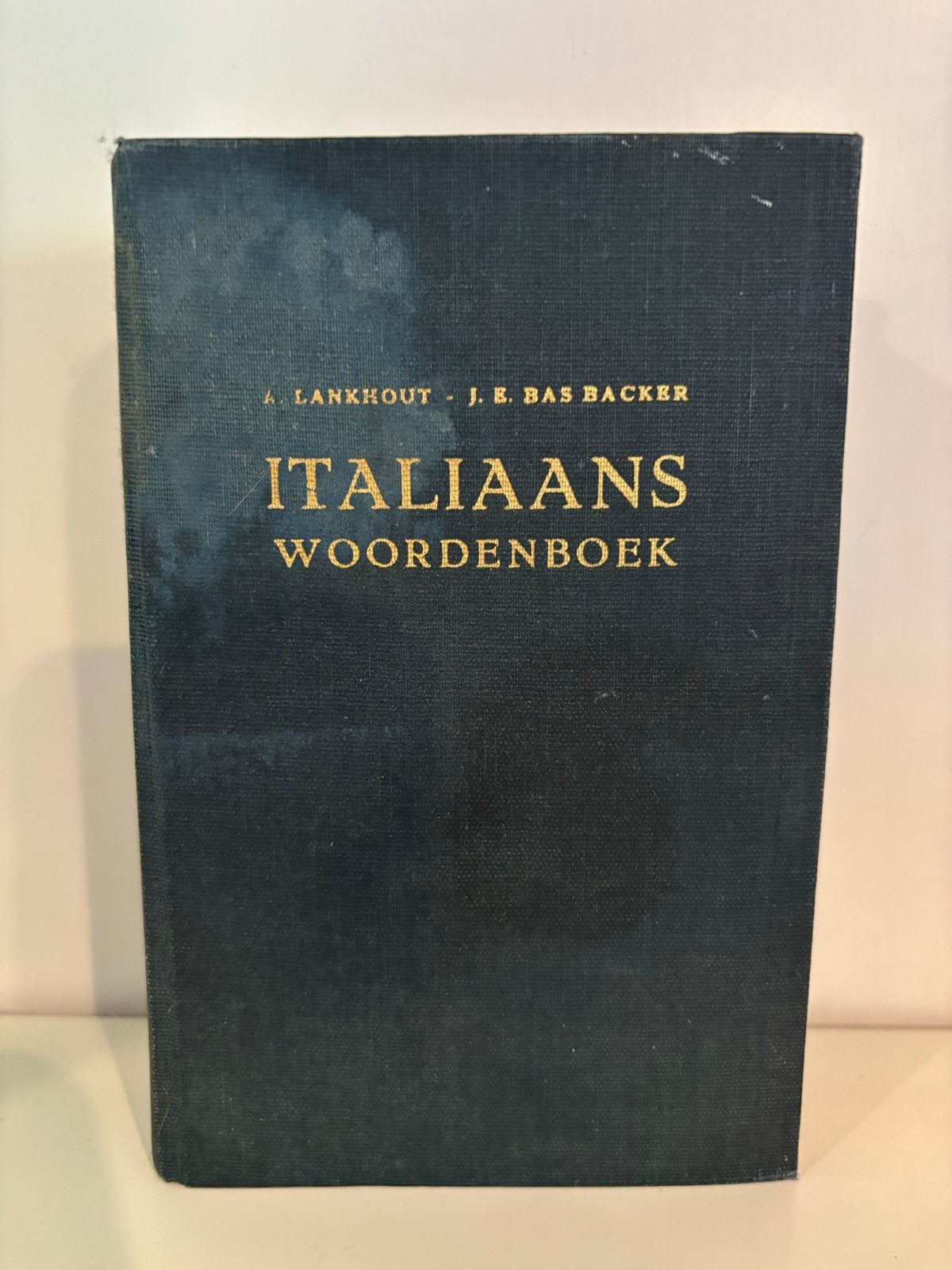 Italiaans Woordenboek - A. Lankhout - J.E. Bas Backer, Boeken, Woordenboeken, Ophalen of Verzenden, Gelezen, Overige uitgevers