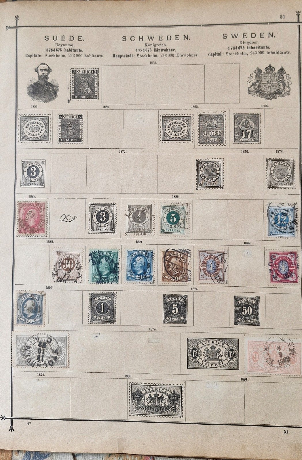 Schwaneberger briefmarken albums(soort Schaubek) deel 4 van8, Ophalen of Verzenden