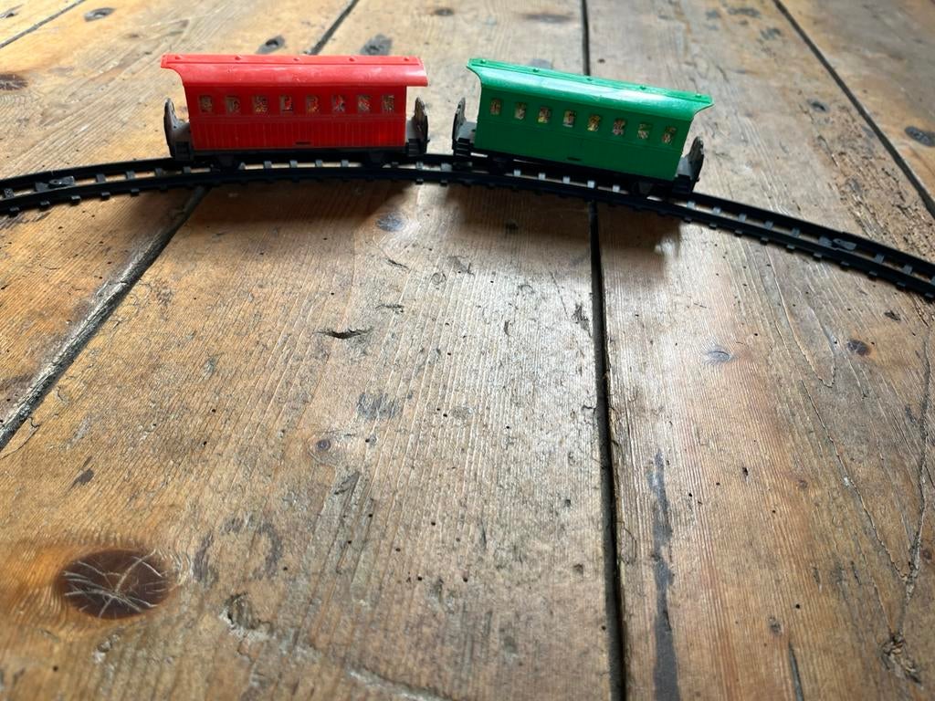 Vintage speelgoed treintje, Antiek en Kunst, Ophalen of Verzenden