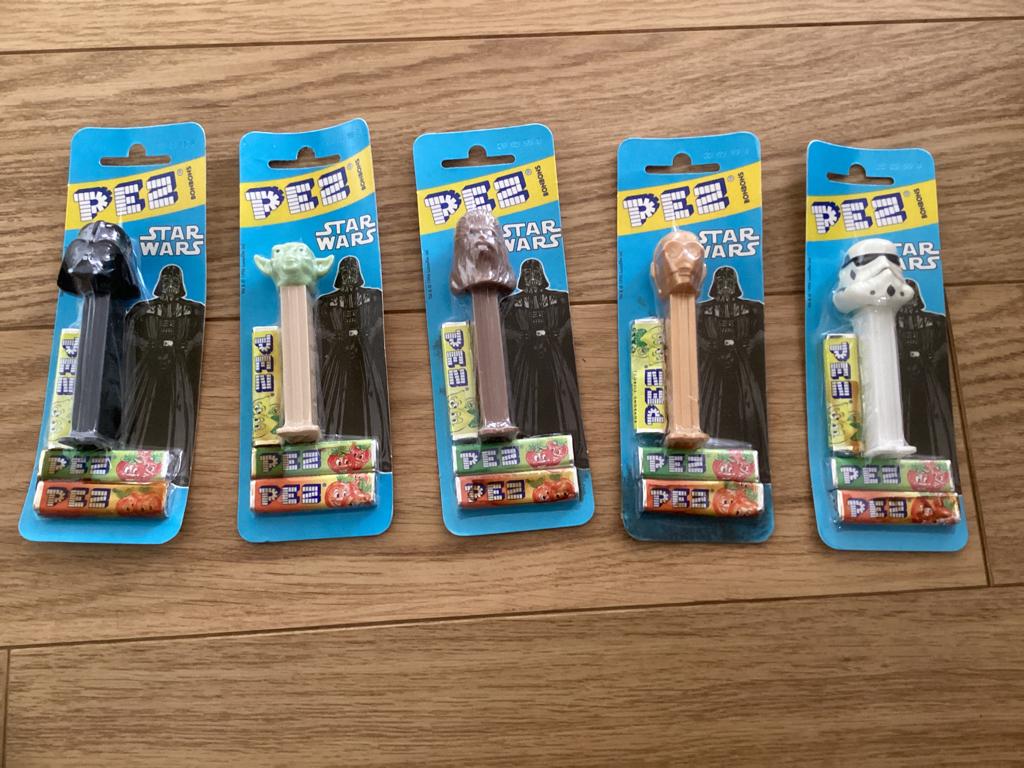 Star Wars Pez dispensers (1996) 4,95 p/s, Verzamelen, Star Wars, Ophalen of Verzenden, Nieuw, Gebruiksvoorwerp