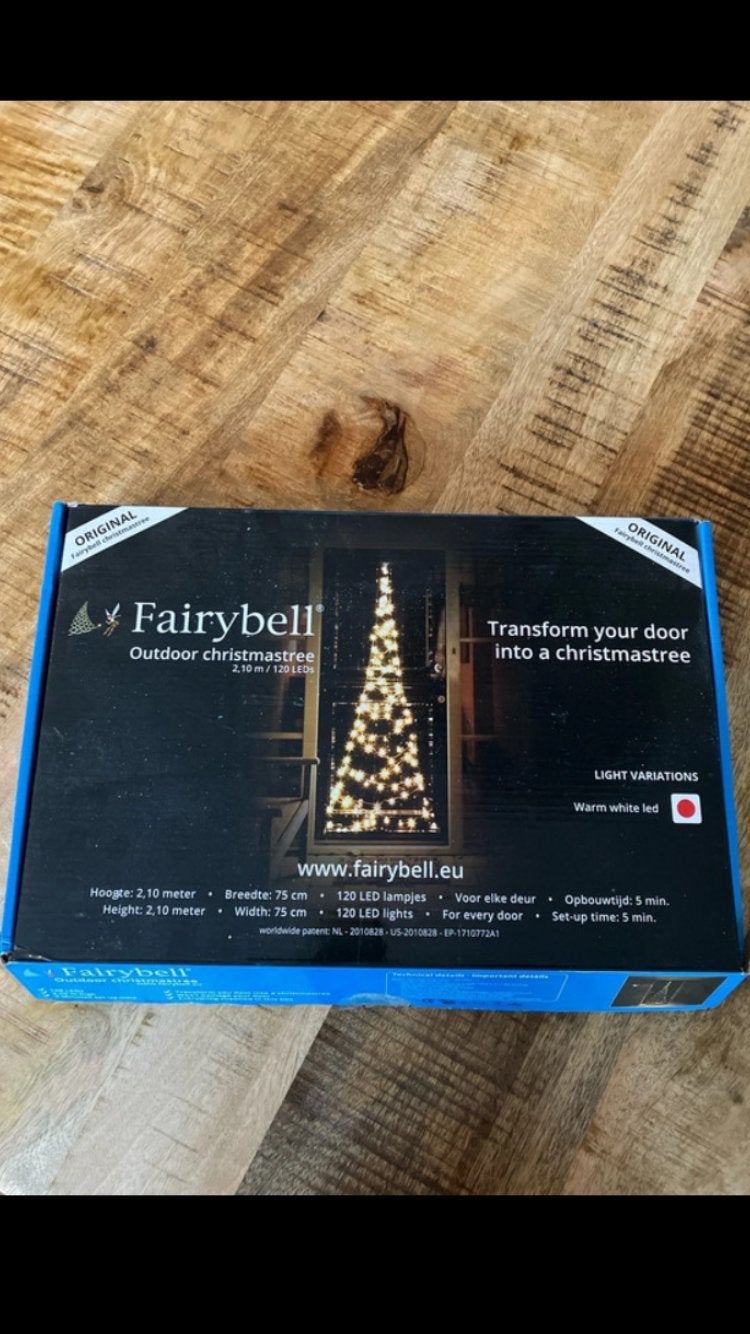 Fairybell kerstboomdeur, Ophalen of Verzenden, Zo goed als nieuw
