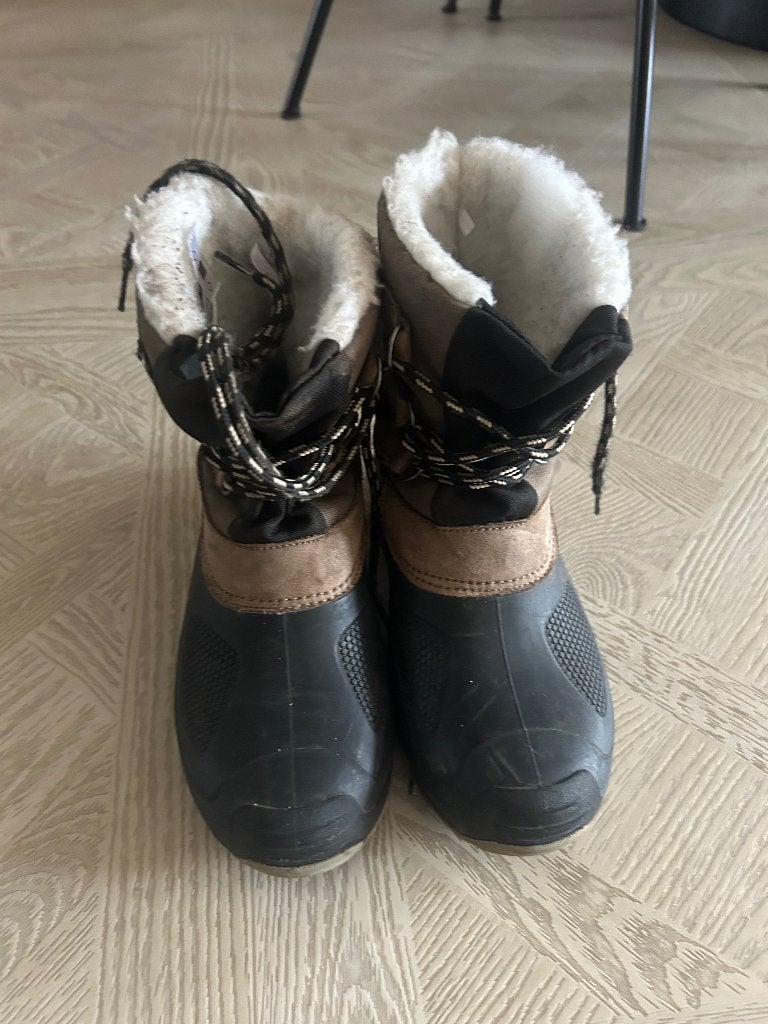 Hele warme (sneeuw)boots praktisch nieuw, Ophalen of Verzenden, Zo goed als nieuw, Jongen of Meisje, Laarzen