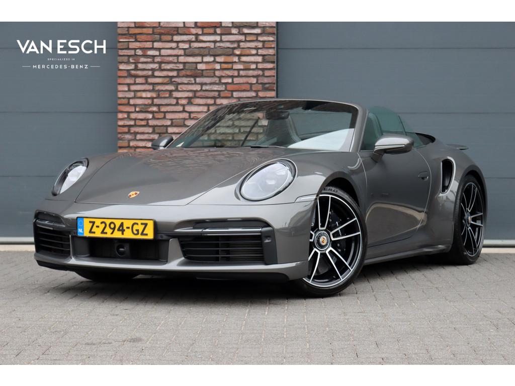 Porsche 911 992 Cabrio 3.8 Turbo S | Keramisch | Vierwielbes, Auto's, Porsche, Gebruikt, Cabriolet, 4 stoelen, Bedrijf