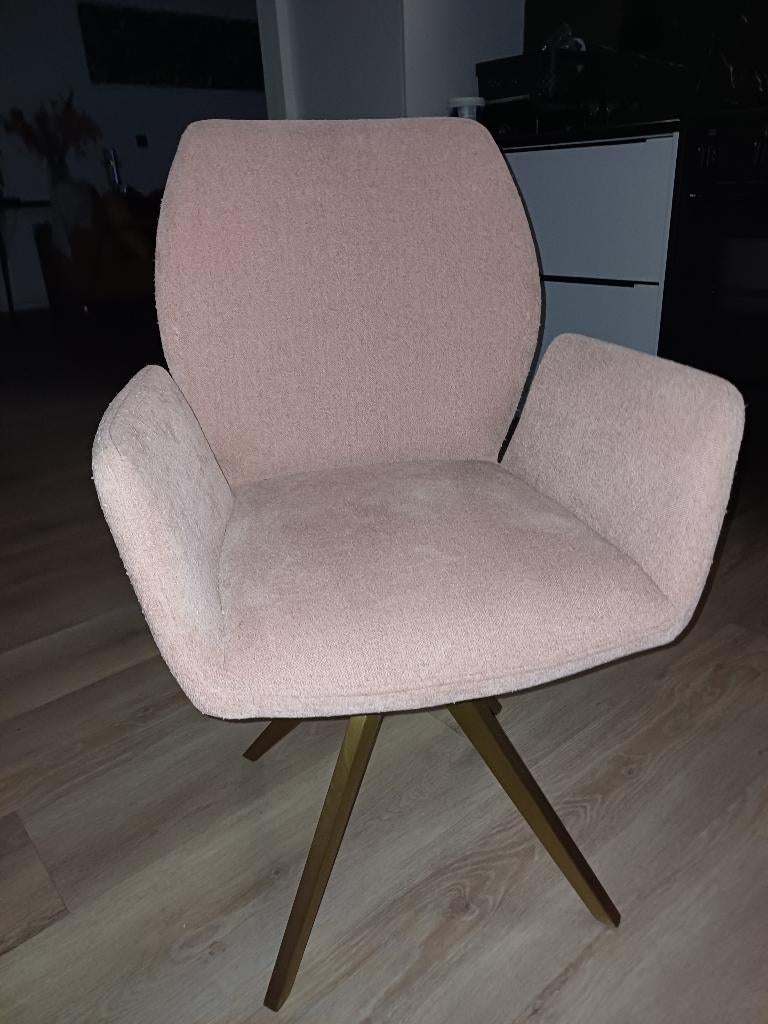 Eetkamerstoelen 4 stuks, Huis en Inrichting, Stoelen, Ophalen, Overige kleuren, Zo goed als nieuw, Modern