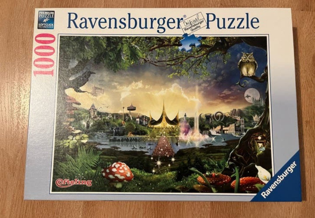 Ravensburger Efteling Puzzel 1000 stukjes, Ophalen of Verzenden, 500 t/m 1500 stukjes, Zo goed als nieuw, Legpuzzel