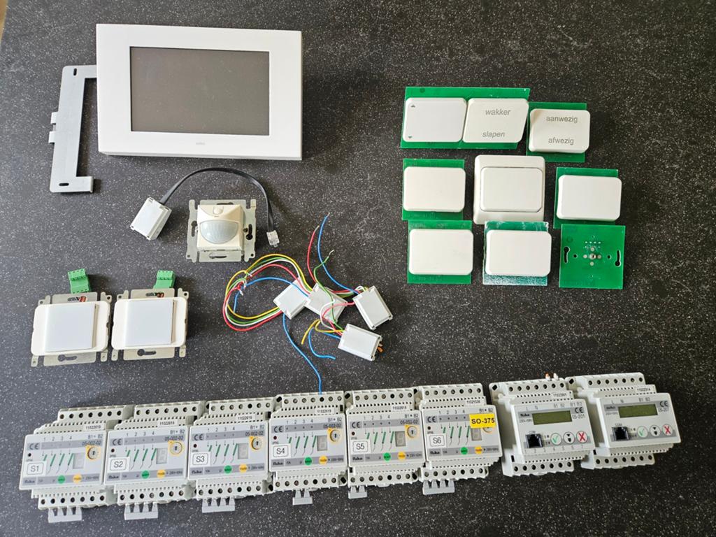 NIKOBUS COMPLEET SET- Schakelaars, Sensoren, Modules, Verzenden, Gebruikt, Overige typen