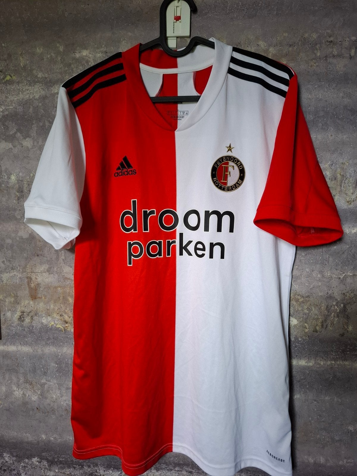 Feyenoord 2020/2021 thuisshirt Steven Berghuis, Ophalen of Verzenden, Zo goed als nieuw, Feyenoord, Shirt