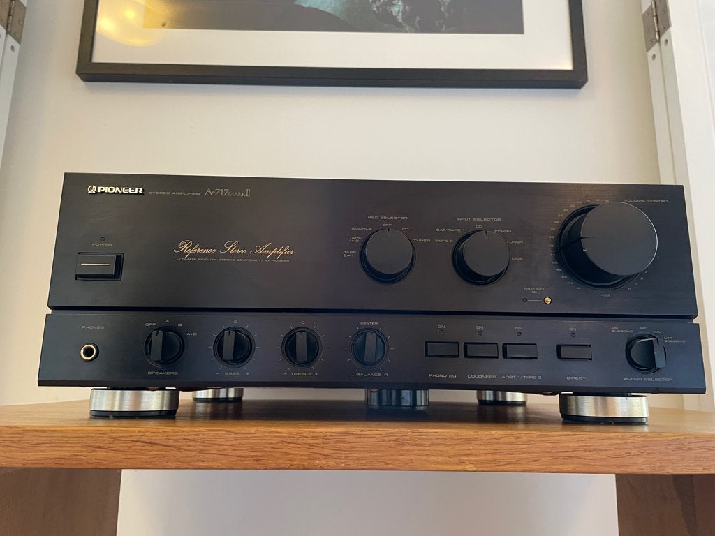 Pioneer A-717 MKII, Ophalen, Gebruikt, Pioneer, 120 watt of meer