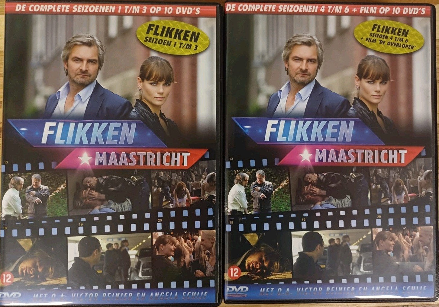 Flikken Maastricht Seizoenen 1 t/m 6 + Film 'Dverloper', Gebruikt, Misdaad, Nederlands, Vanaf 12 jaar