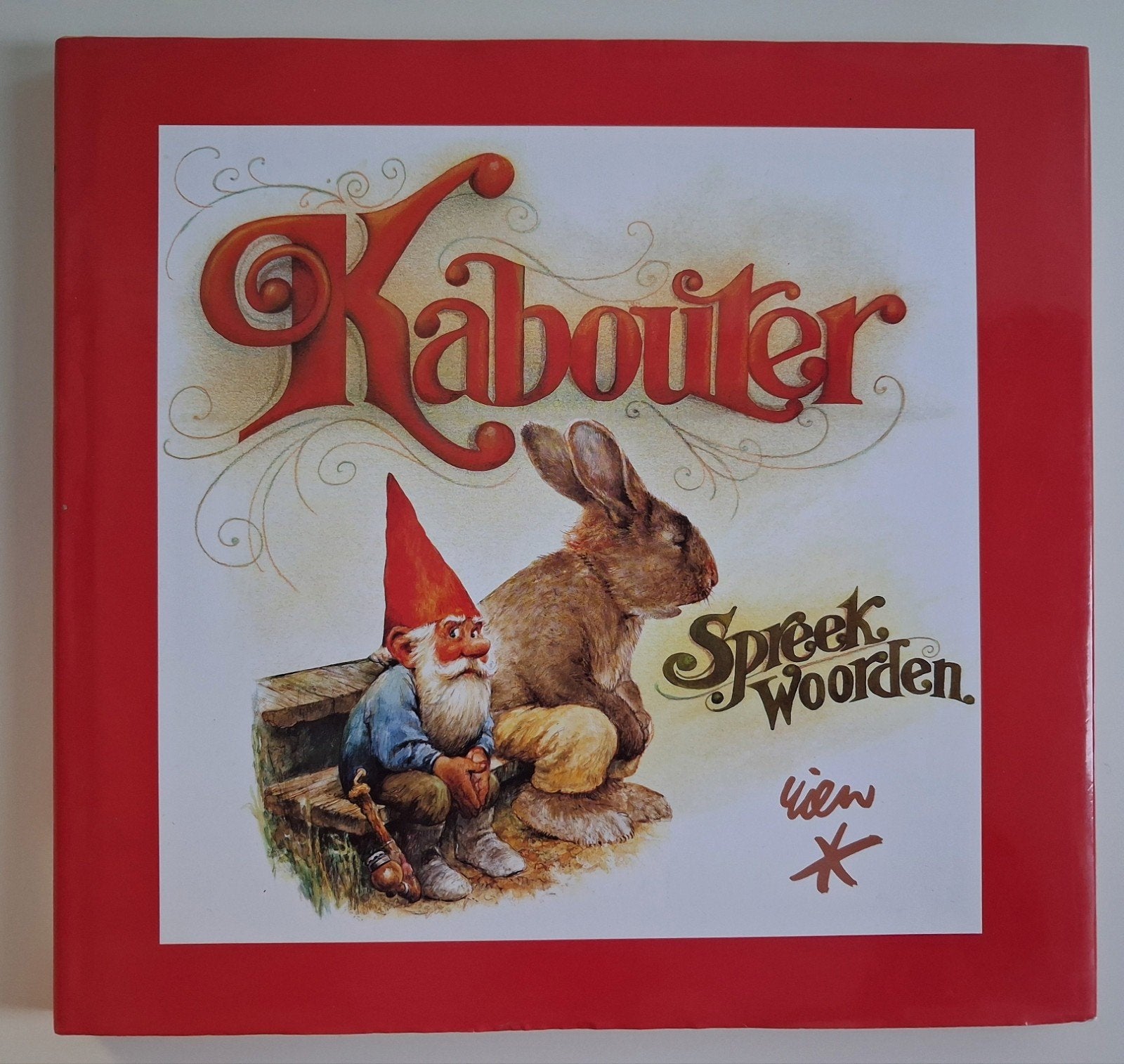Rien Poortvliet  -  Kabouter Spreekwoorden, Ophalen of Verzenden, Rien Poortvliet, Prentenboek