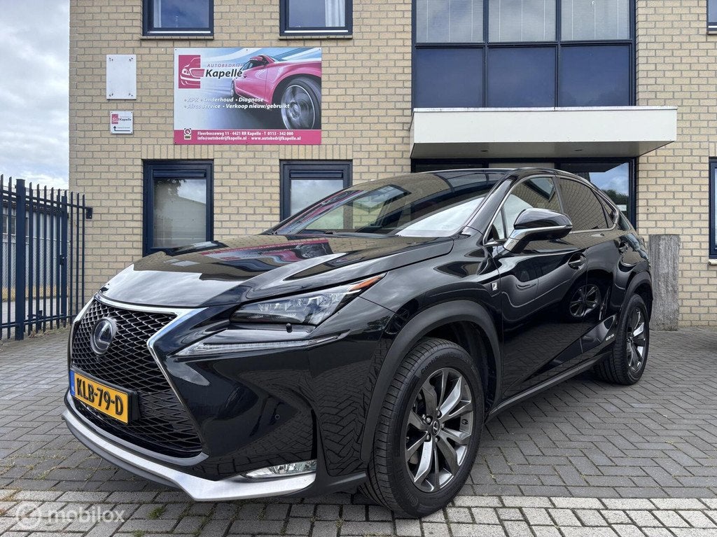Lexus NX 300h AWD F Sport Line, Auto's, Lexus, Automaat, Gebruikt, Leder, Bedrijf