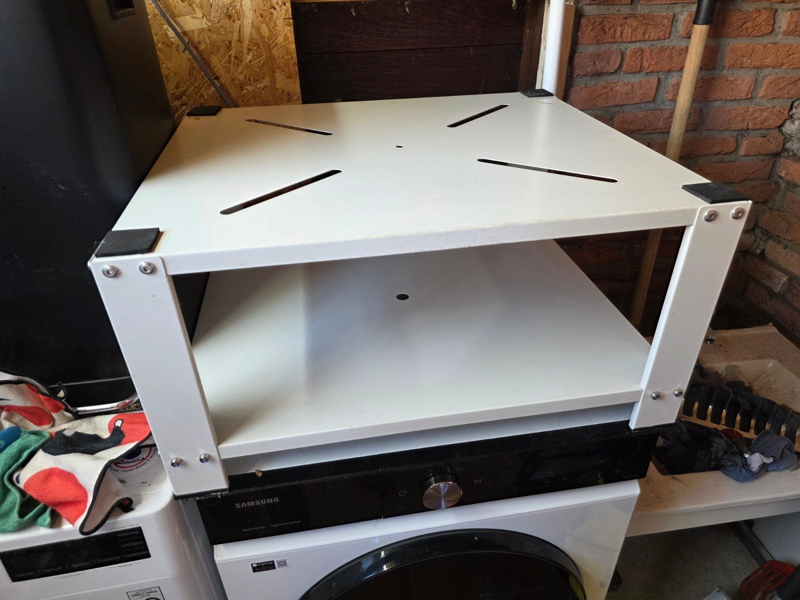 Wasmachine/Droger tafel., Ophalen of Verzenden, Gebruikt