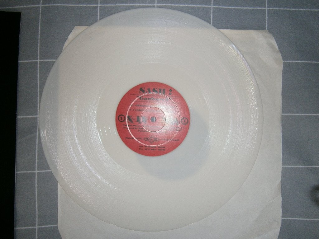 Sash! – Ganbareh. 2002. Wit doorschijnend Vinyl. Trance, Cd's en Dvd's, Vinyl | Dance en House, Ophalen, Trance, Originele persing