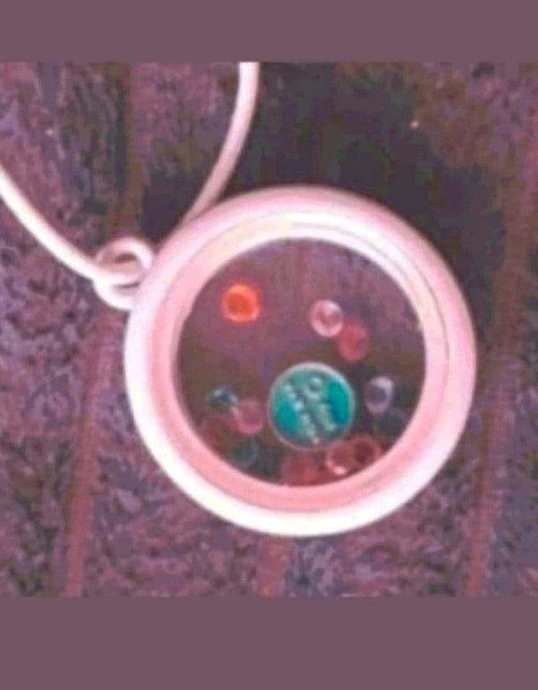 ketting memory locker met verwisselbare bedels kan open, Sieraden, Tassen en Uiterlijk, Verzenden, Nieuw, Wit, Overige materialen