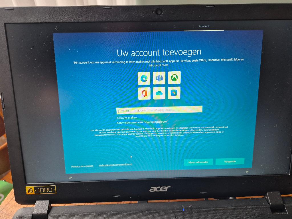 Acer Laptop, Computers en Software, Ophalen, Met videokaart, Minder dan 2 Ghz, SSD