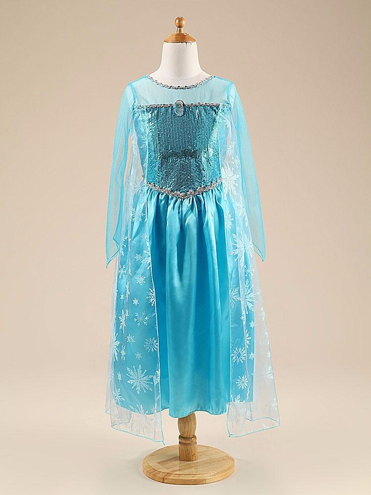 Nieuwe Frozen jurk van Elsa in 2 maten, Kinderen en Baby's, Carnavalskleding en Verkleedspullen, Ophalen of Verzenden, Nieuw, 122 t/m 128