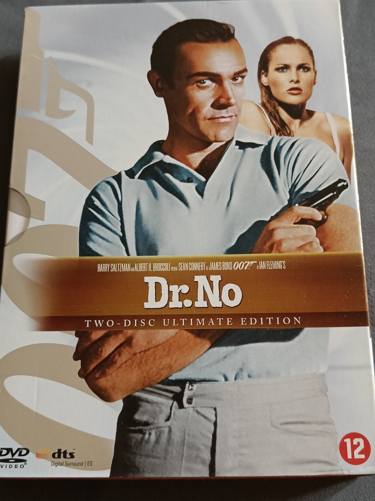 James Bond 007: Dr. No - Two-Disc Ultimate Edition DVD, Cd's en Dvd's, Nederlands, Bonusmateriaal, Actiethriller, Ophalen of Verzenden