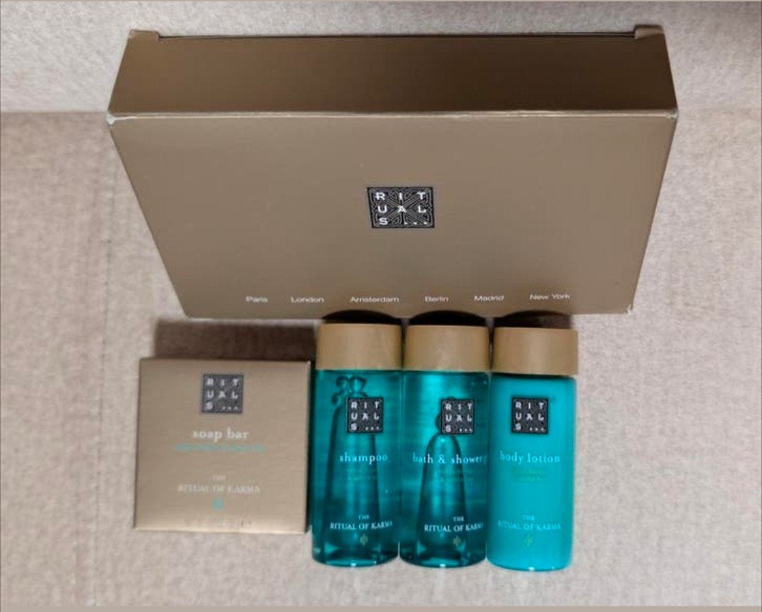 Rituals Karma Reisset - Shampoo, Douchegel, Bodylotion, Zeep, Ophalen of Verzenden, Nieuw, Bad & Douche