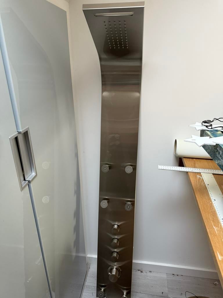 Douche kolom rvs, Ophalen, Nieuw