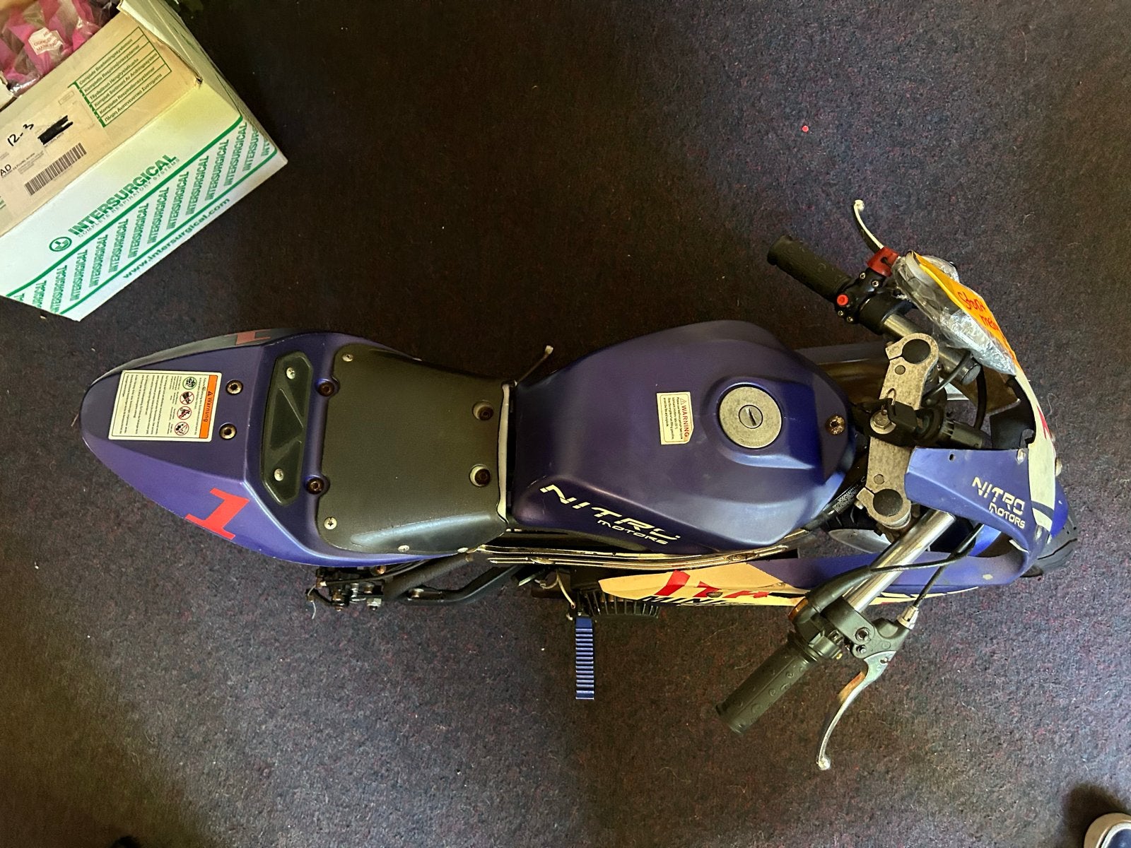 Nitro Motors MiniGP Pitbike -, Ophalen, Gebruikt, Pitbike, Nvt