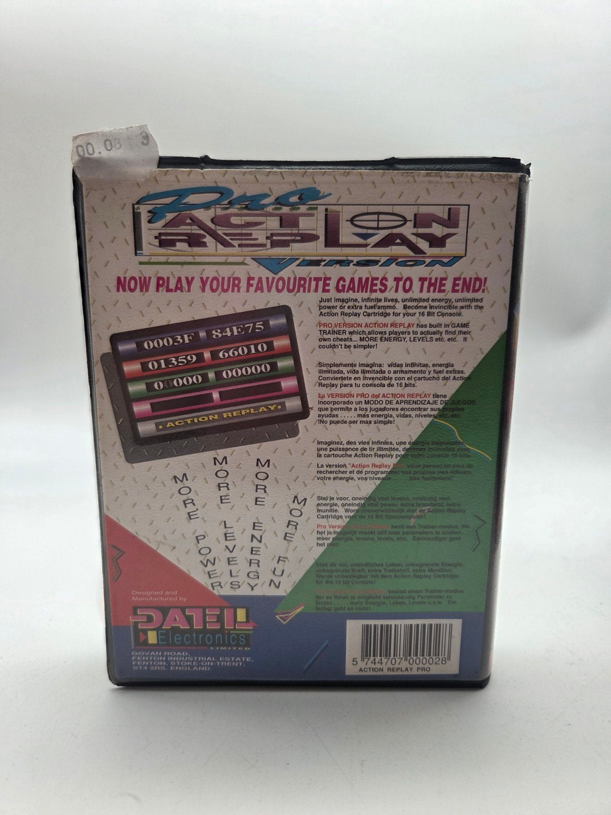 Action Replay Pro Version 16-bit Cartridge, Spelcomputers en Games, Games | Overige, Coventry Road, Birmingham, B26 3EA, Engeland