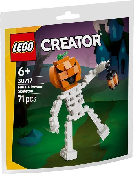Lego Creator polybag 30717 Fun Halloween Skeleton, Lego, Nieuw, Ophalen of Verzenden, Compleet