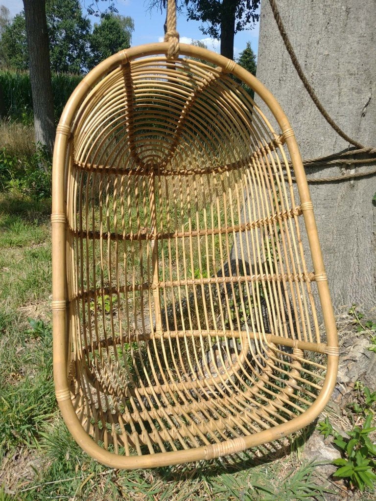 hangstoel, Ophalen, Zo goed als nieuw, Rotan