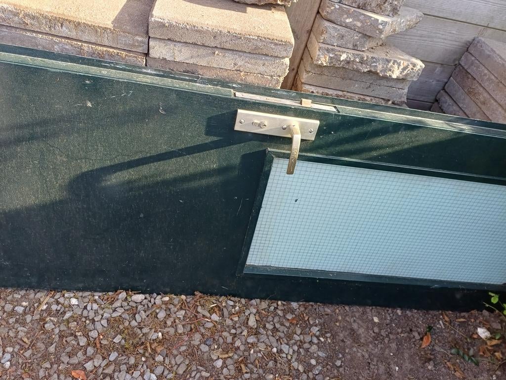 Dubbele schuurdeur (gratis ophalen), Ophalen, Gebruikt, Hout, Overige typen