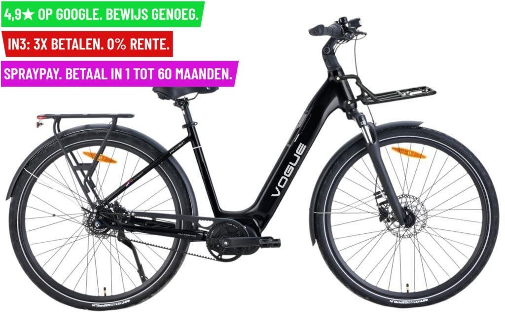 +VOGUE E-BIKE PANTHEON 28"/46cm/15Ah/540Wh/ANANDA M80/80Nm, Overige merken, 9713 Bv Groningen, Nieuw, Facebikenl@gmail.com