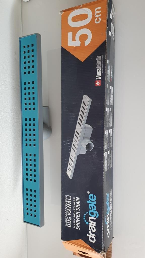 Douchedrain 50 cm Nieuw, Afvoer, Pvc, Nieuw, Ophalen of Verzenden