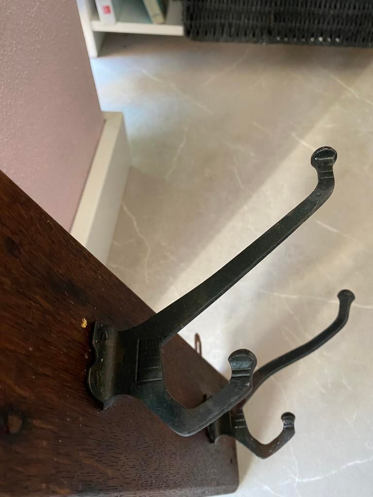 Wandhaken kledinghaken Jugendstil, Wandkapstok, Overige materialen, Ophalen of Verzenden, Zo goed als nieuw