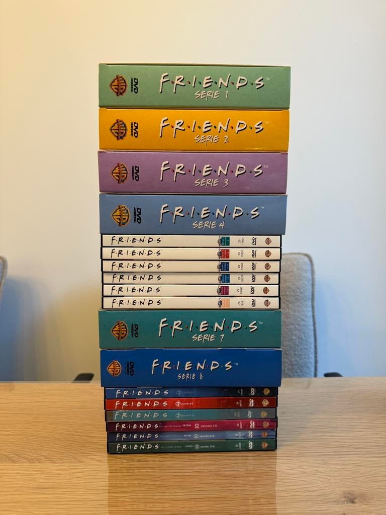 Friends - Complete Serie 1 t/m 10 DVD Box, Cd's en Dvd's, Dvd's | Tv en Series, Boxset, Ophalen of Verzenden, Zo goed als nieuw