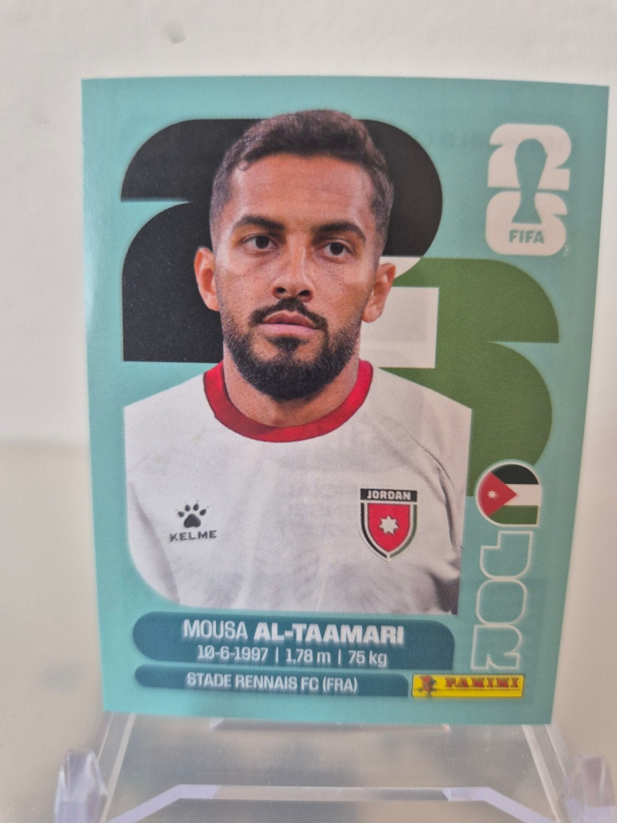 Mousa Al-Taamari FIFA WK 2026 (JOR 15) incl verzending, Ophalen of Verzenden