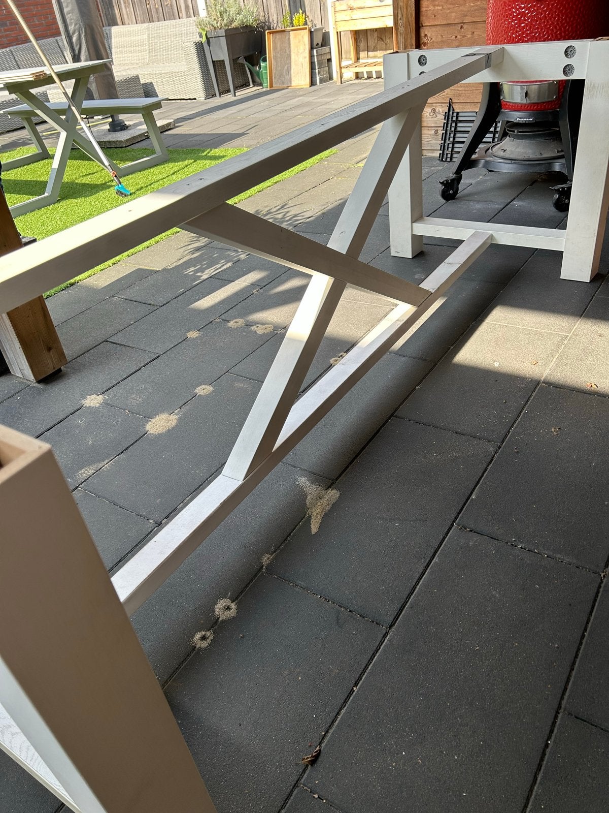Tafelpoot gratis op te halen - 227x80x74cm, Huis en Inrichting, Ophalen, Tafelpoot, Gebruikt, 200 cm of meer