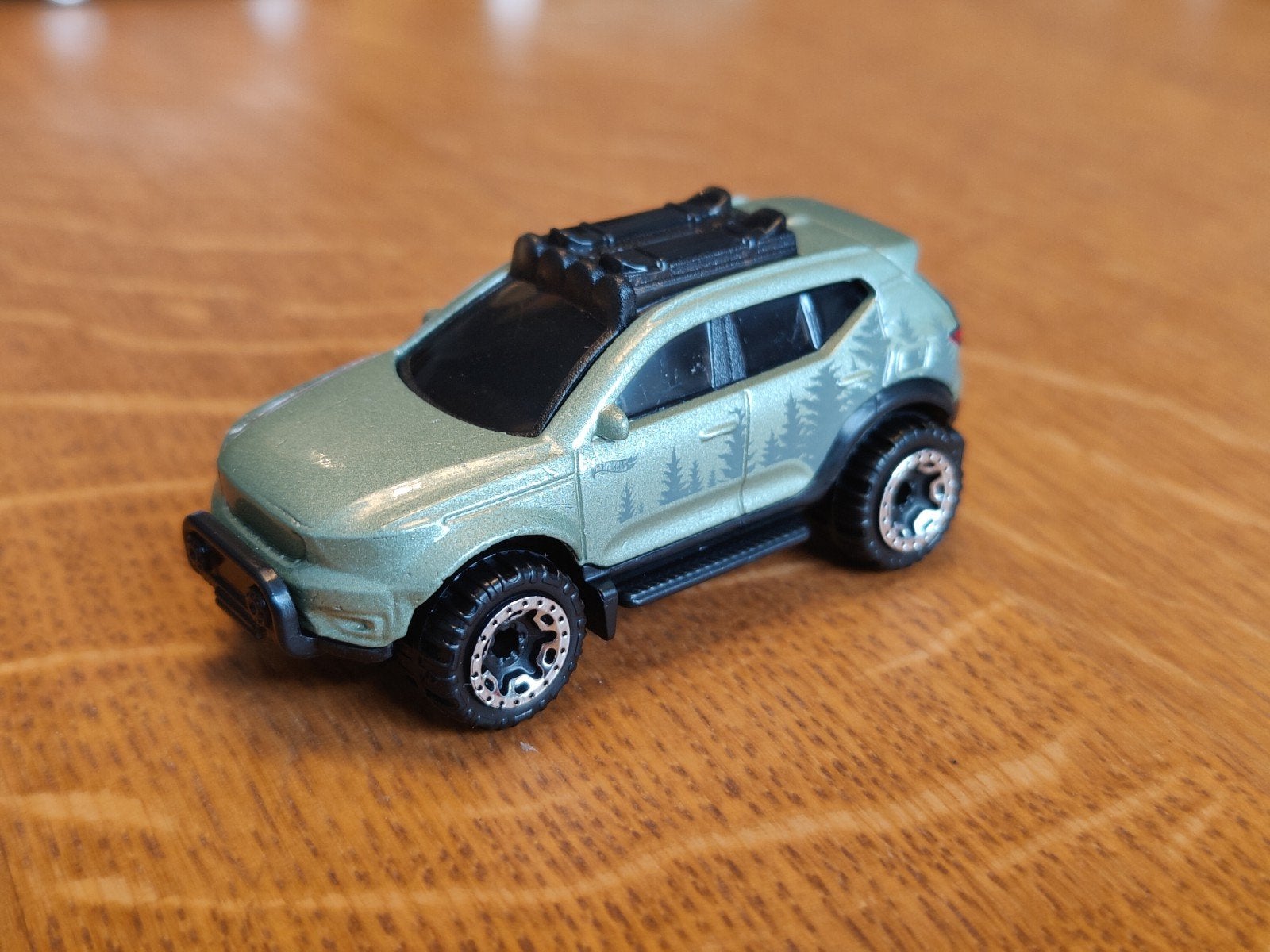 Hot Wheels Volvo XC40 Recharge GROEN, Ophalen of Verzenden, Zo goed als nieuw, Auto