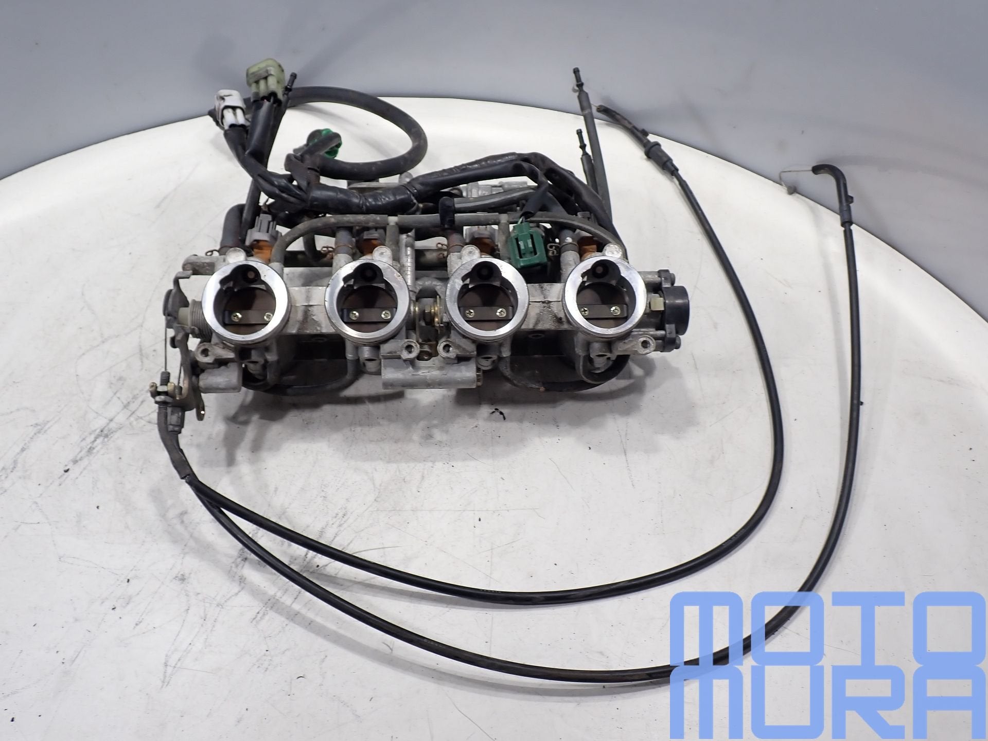 Yamaha FZ6 2004 - 2006 gasklephuis throttle body injectoren, Gebruikt, -, -, Ophalen of Verzenden