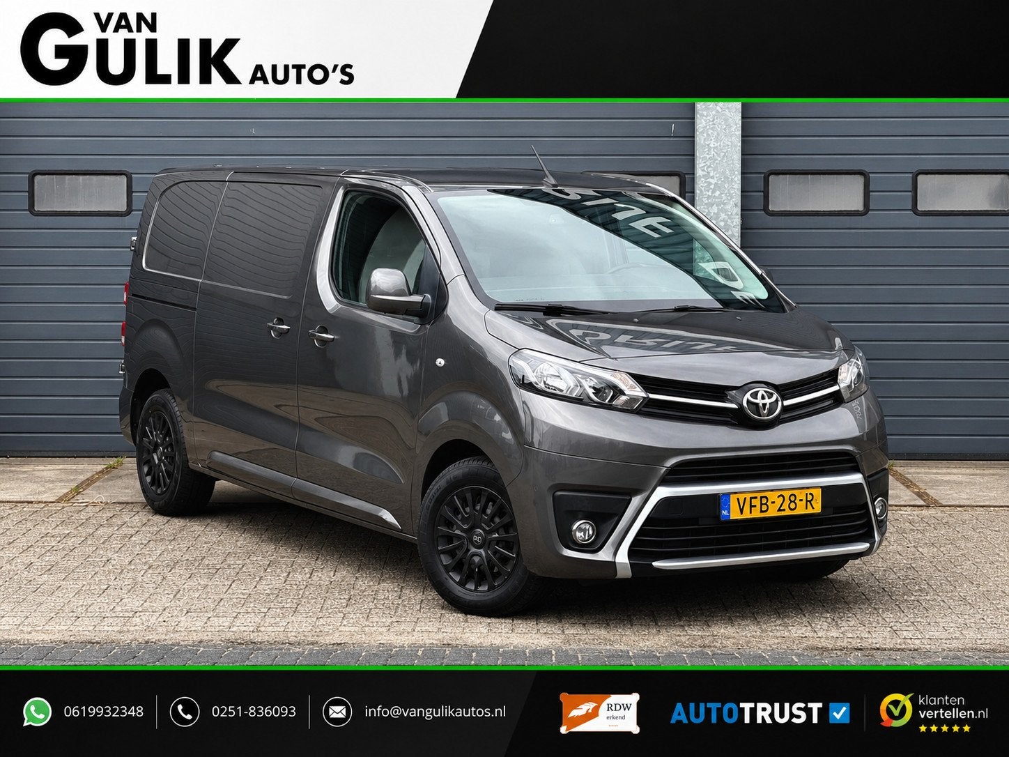 Toyota PROACE Worker 2.0 D-4D Professional | Trekhaak | Airc, Auto's, Bestelauto's, Voorwielaandrijving, 1588 kg, Gebruikt, 4 cilinders