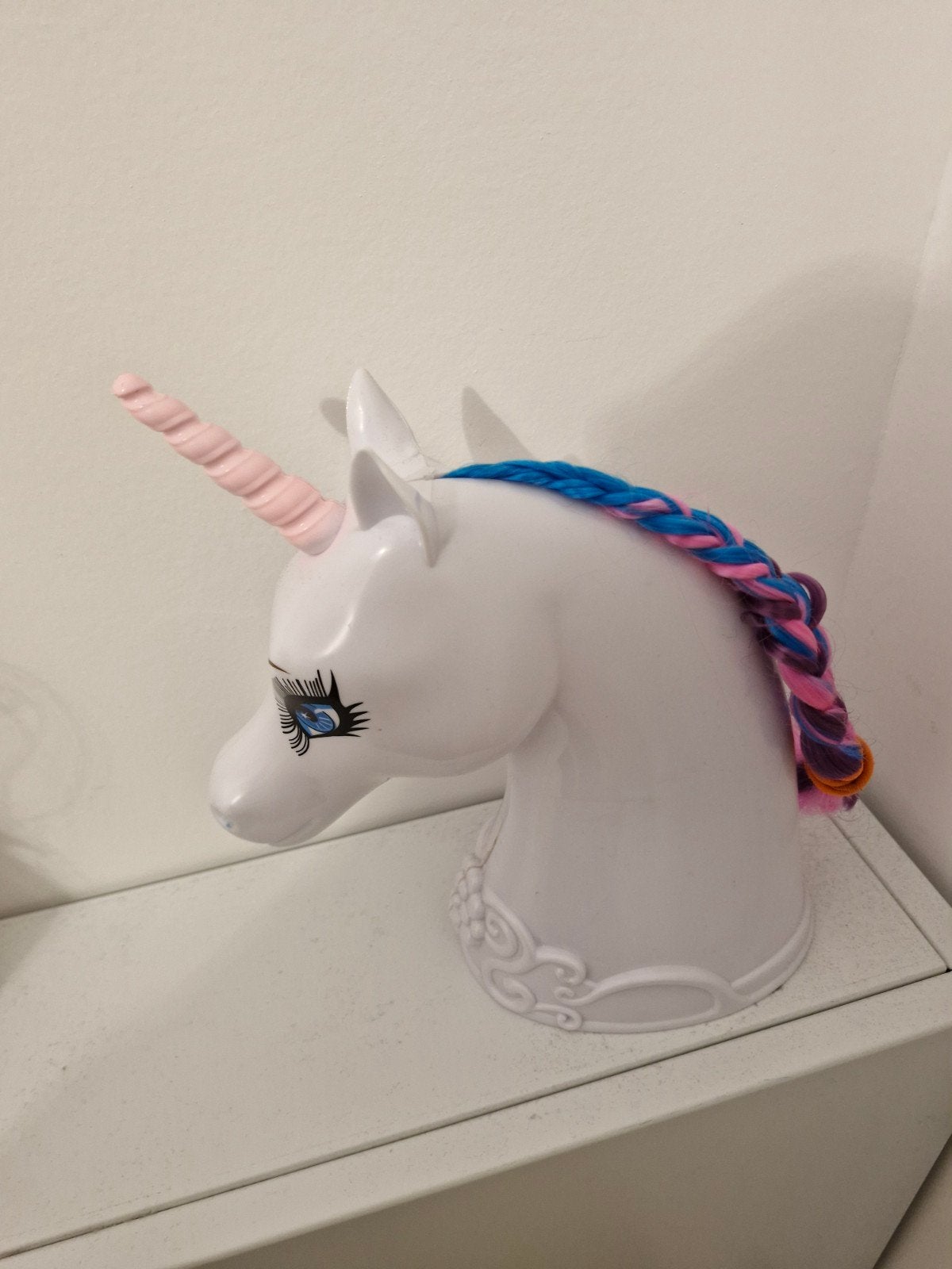 Unicorn hoofd, Kinderen en Baby's, Kinderkamer | Inrichting en Decoratie, Ophalen of Verzenden, Wanddecoratie