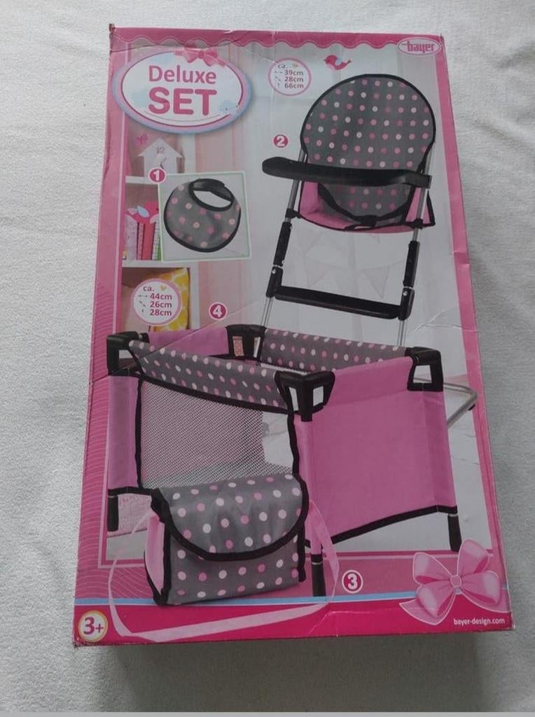 Bayer Design Deluxe Set voor babypoppen - Nieuw in doos, Ophalen, Nieuw, Babypop