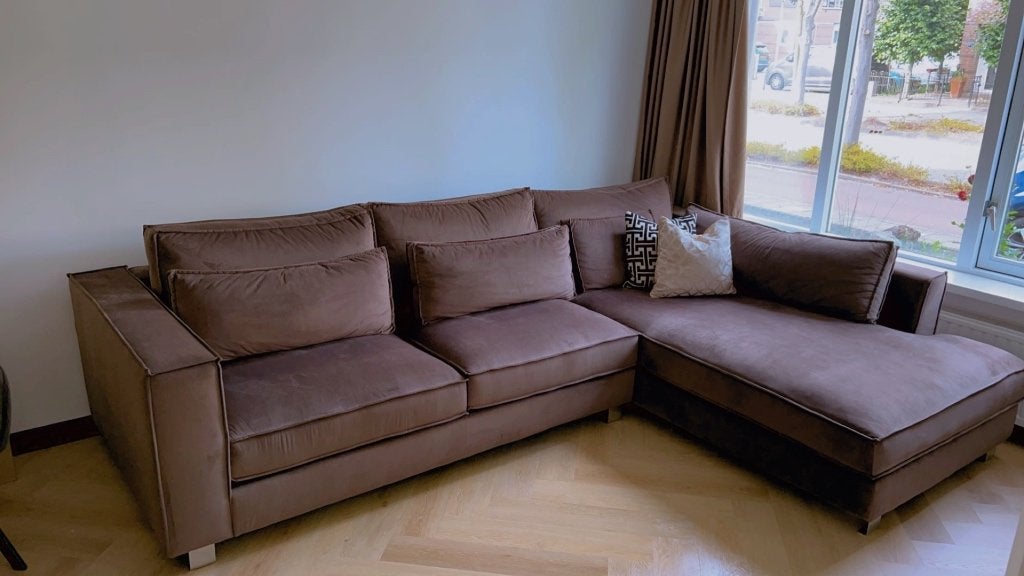 Bankstel 2delig, Ophalen, Overige materialen, 250 tot 300 cm, Hoekbank