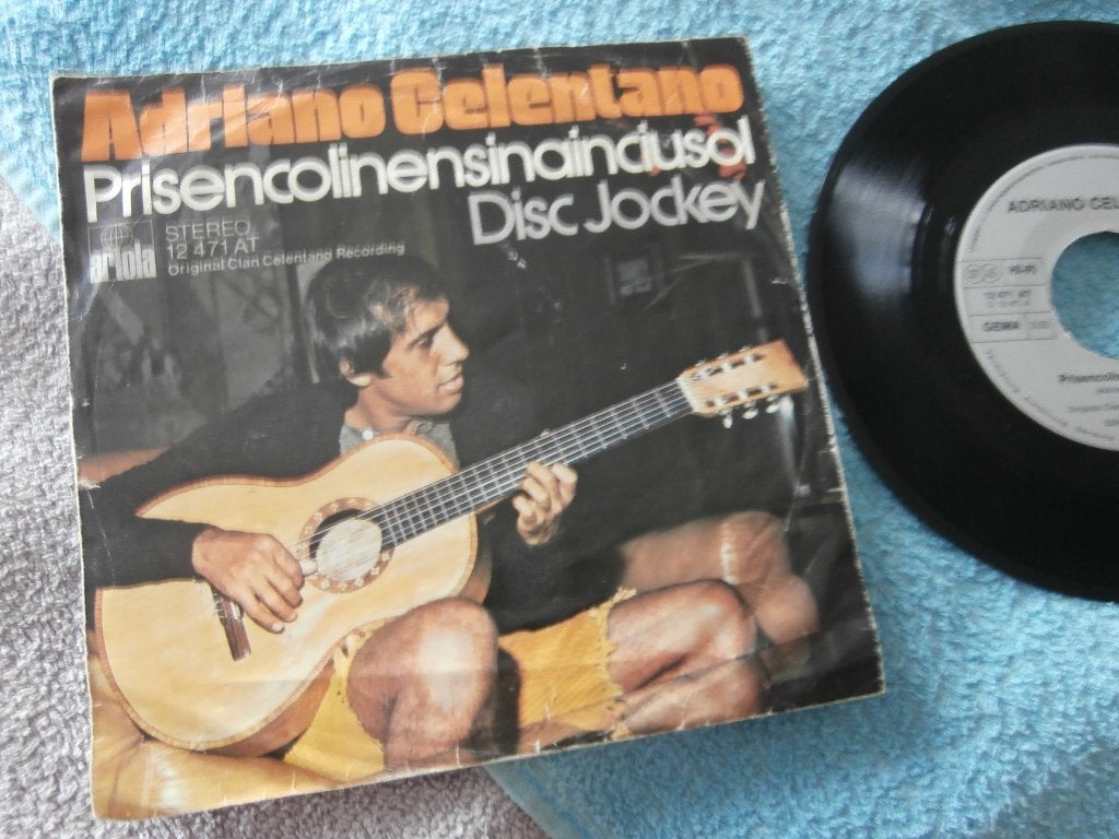 Adriano Celentano - Prisencolinensinainciusol., Cd's en Dvd's, 7 inch, Ophalen of Verzenden, Zo goed als nieuw, Pop